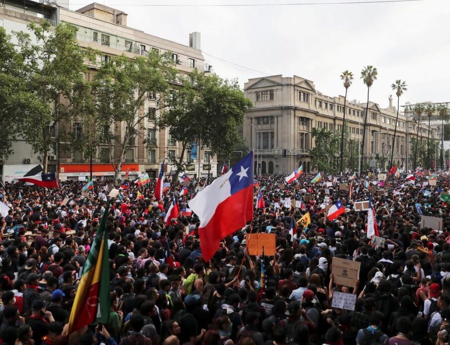 پشت پرده اعتراضات شیلی