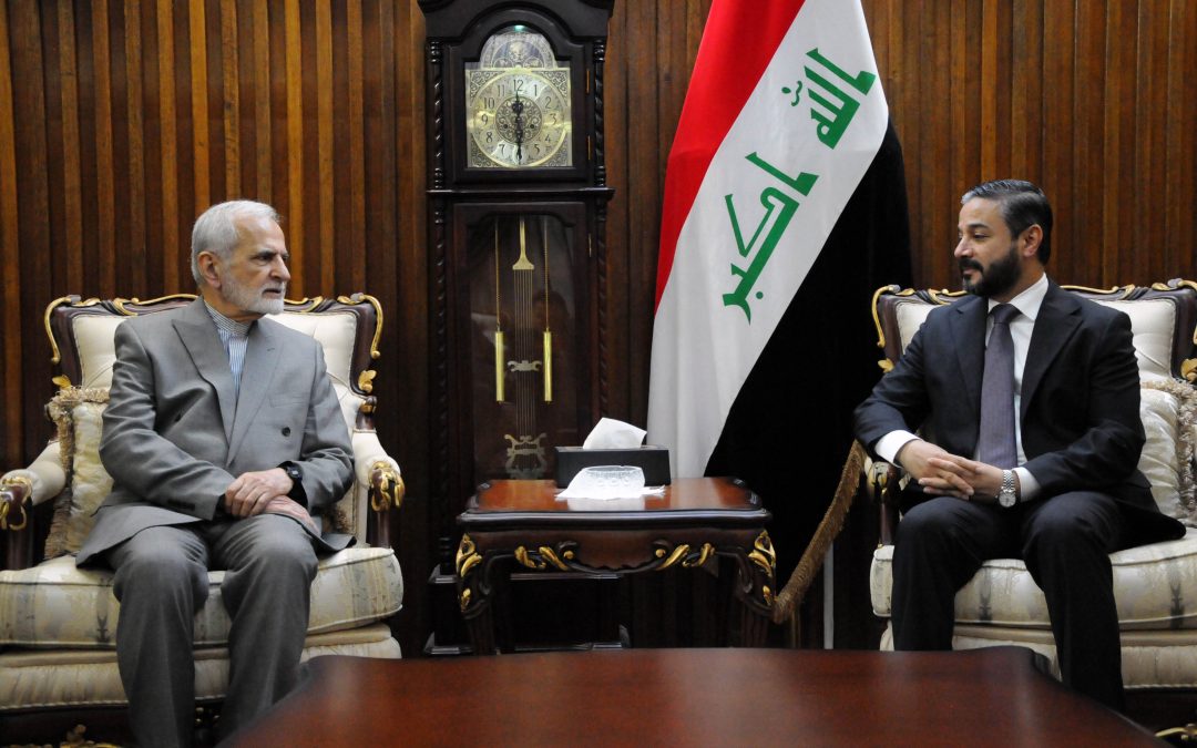 Reunión del Dr. Kharazi con el ministro de Educación Superior e Investigación Científica de Irak
