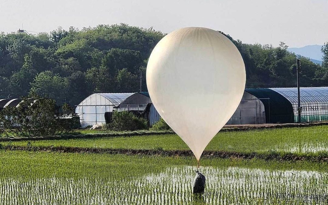 Behind the Scenes of Tension Between Two Koreas over Thrash-Filled Balloons