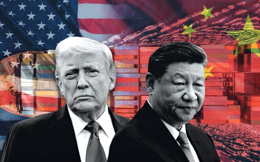 Compétition Chine–États-Unis pour la domination du commerce mondial
