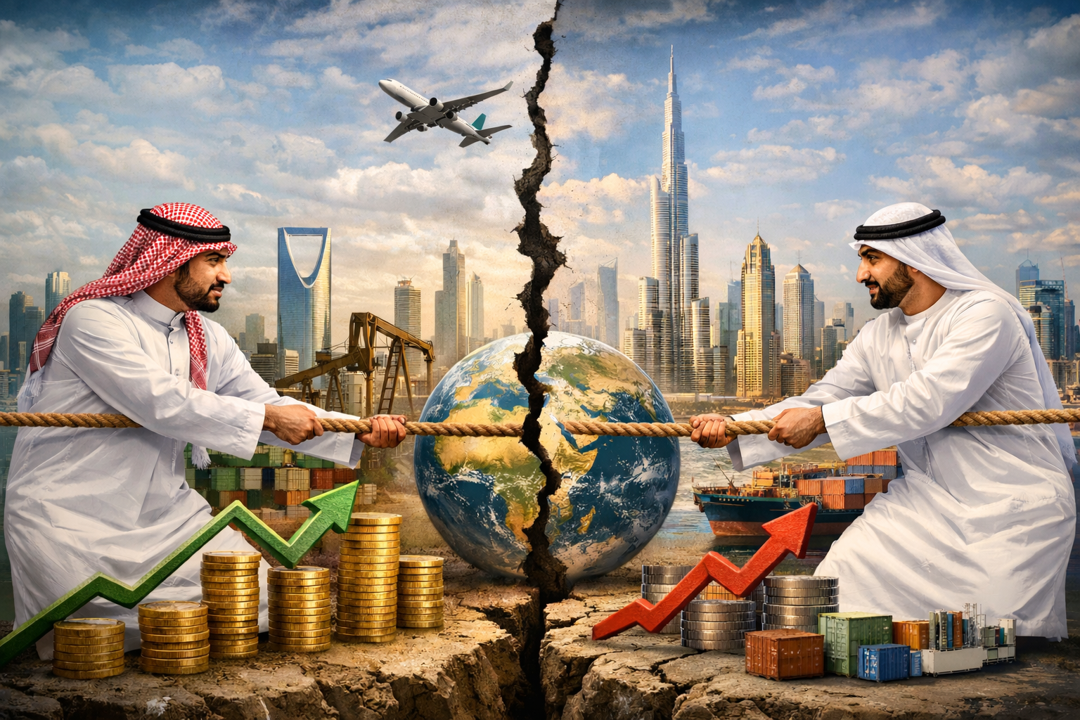 رقابت عربستان و امارات در منطقه