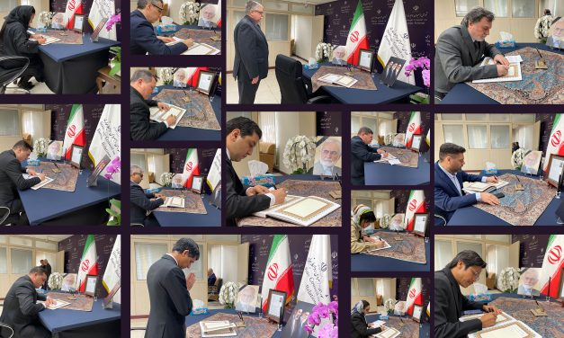 Ambassadors and Diplomats Pay Tribute to Martyr Dr. Kharrazi